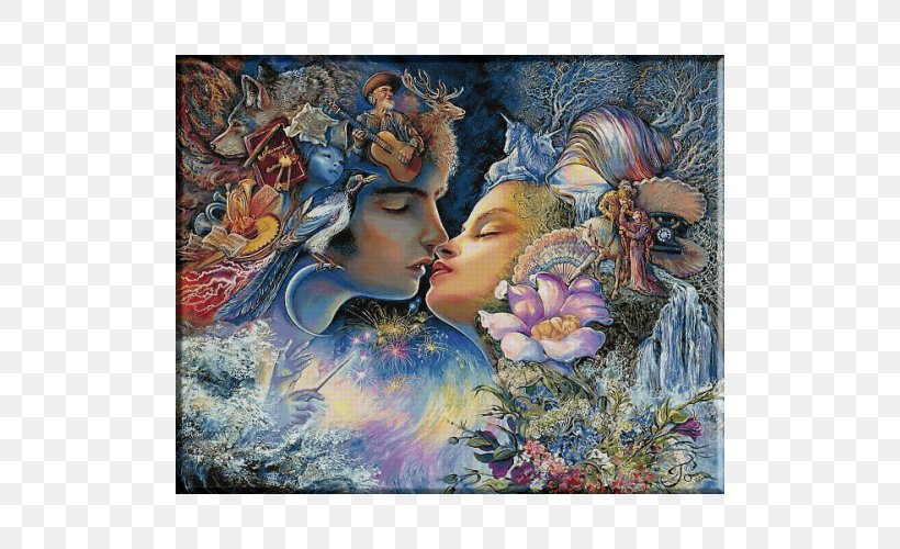 Painting Fantastic Art Love Fantasy, PNG, 500x500px, Painting, Art, Art Museum, Artist, Artwork Download Free