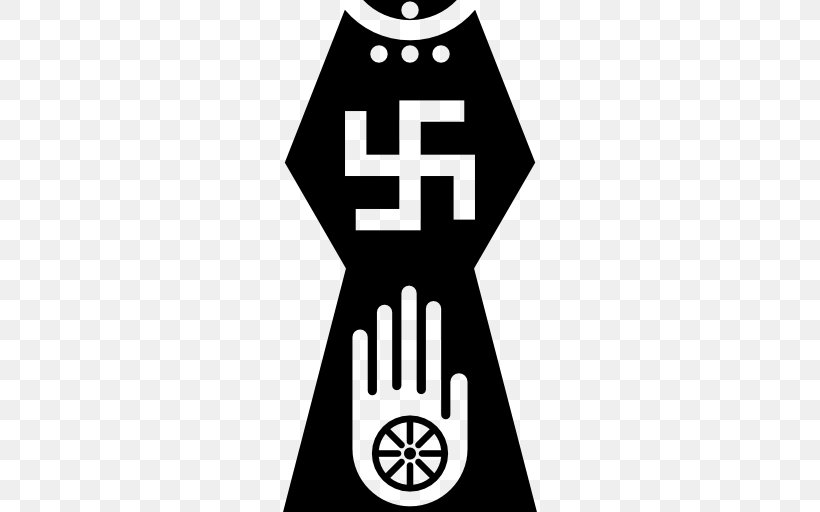 Religious Symbol Indian Religions Indian Religions Religion In India, PNG, 512x512px, Religious Symbol, Black, Black And White, Brand, Culture Download Free