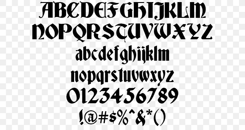 Script Typeface Blackletter Cloister Font, PNG, 613x437px, Typeface, Area, Black, Black And White, Blackletter Download Free