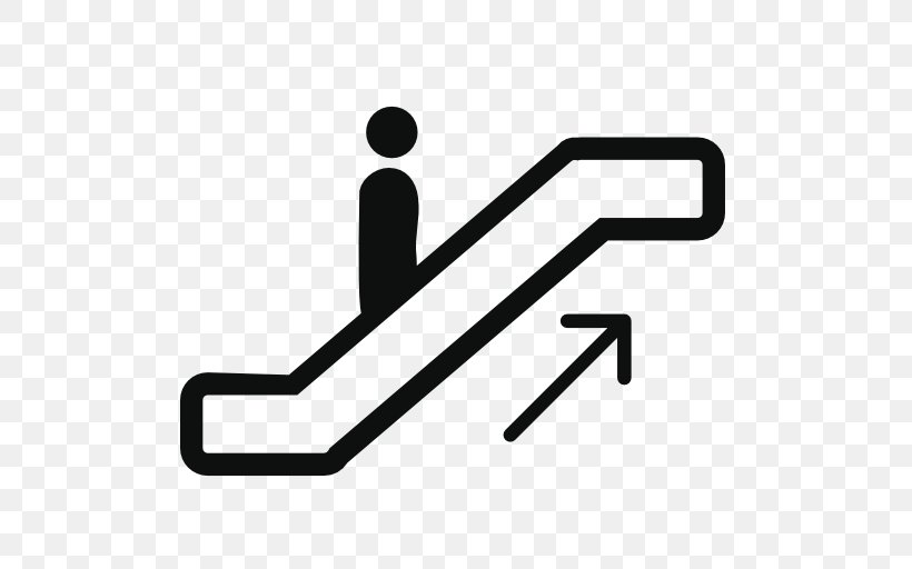 Centro Comercial Alcalá Norte Pictogram Staircases Escalator Vector Graphics, PNG, 512x512px, Pictogram, Area, Black And White, Brand, Building Download Free