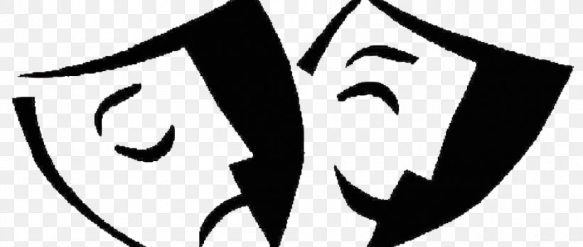 Musical Theatre Drama Mask, PNG, 940x400px, Theatre, Acting, Art, Black, Black And White Download Free