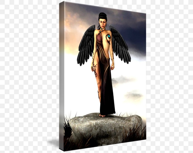 Fallen Angel Canvas Print Art, PNG, 435x650px, Angel, Art, Canvas, Canvas Print, Digital Art Download Free