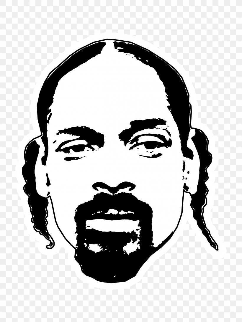 Snoop Dogg T-shirt Drawing Hoodie, PNG, 2400x3200px, Snoop Dogg, Art, Beard, Black And White, Doggystyle Download Free