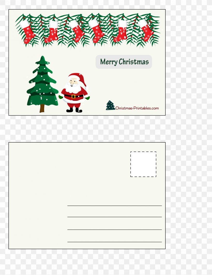 Christmas Tree Santa Claus Christmas Ornament Paper, PNG, 1224x1584px, Christmas Tree, Advent Calendars, Area, Border, Christmas Download Free