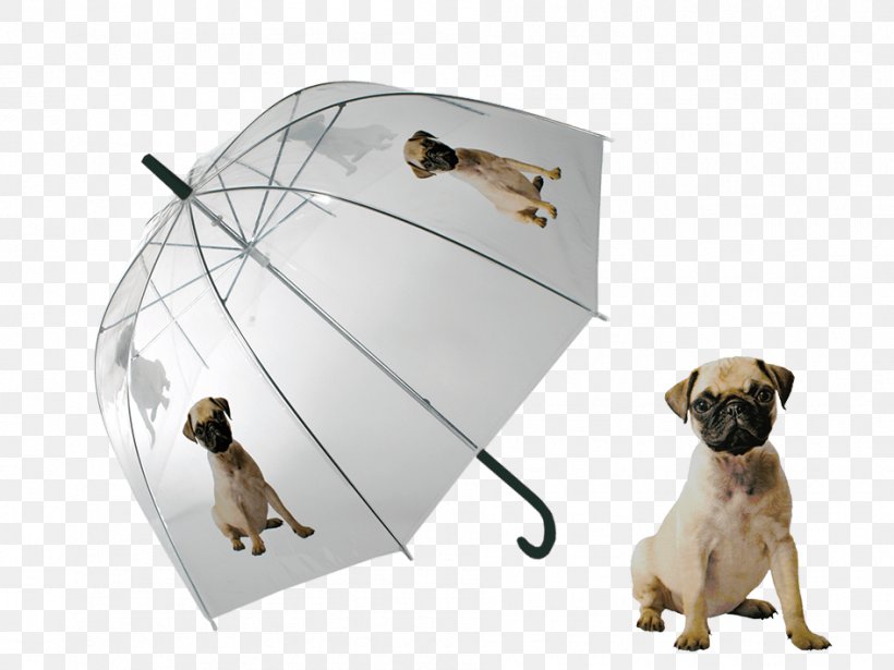 Pug Puppy Umbrella Dome Clothing, PNG, 945x709px, Pug, Carnivoran, Clothing, Clothing Accessories, Dog Download Free
