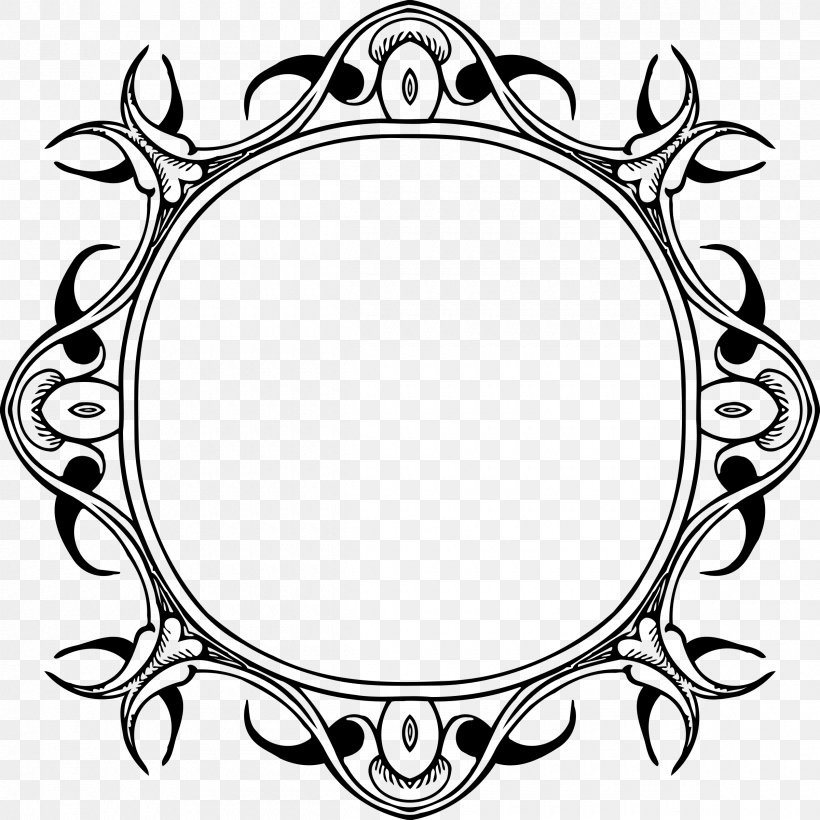 Circle Drawing Clip Art, PNG, 2400x2400px, Drawing, Black And White, Body Jewelry, Decorative Arts, Line Art Download Free