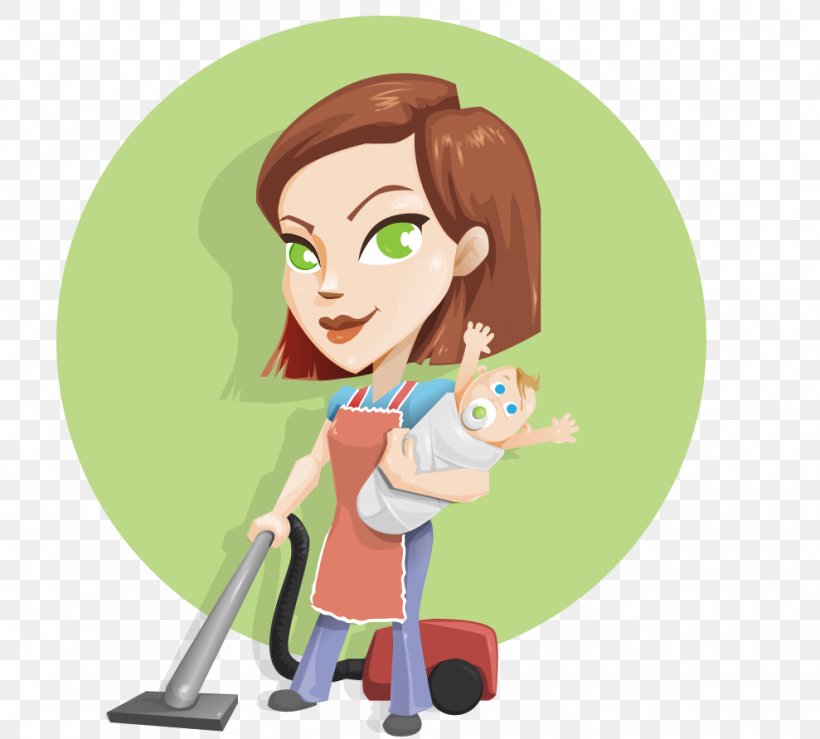 Housewife, PNG, 989x892px, Housewife, Art, Cartoon, Character, Child Download Free