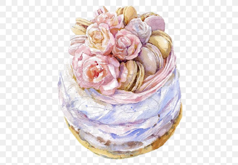 Watercolor Painting Paper Art Illustration, PNG, 462x567px, Watercolor Painting, Art, Artist, Baking, Buttercream Download Free