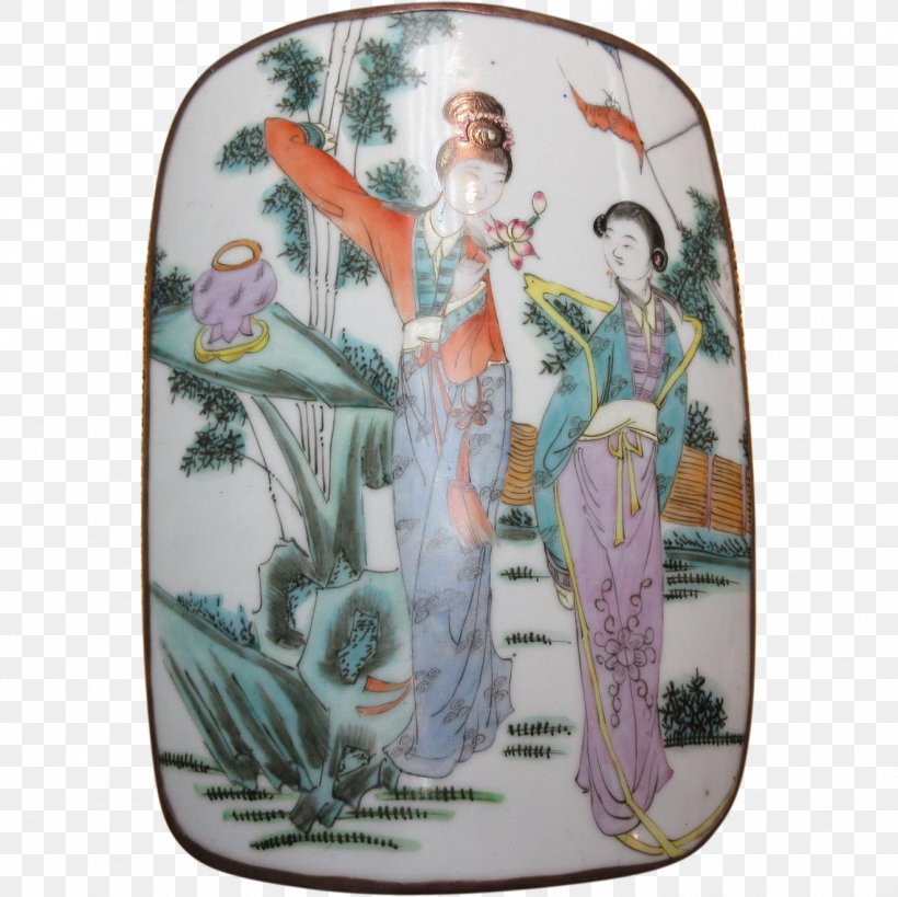 Antique China Painting Porcelain Casket Folk Art, PNG, 1322x1322px, Antique, Art, Box, Casket, China Download Free