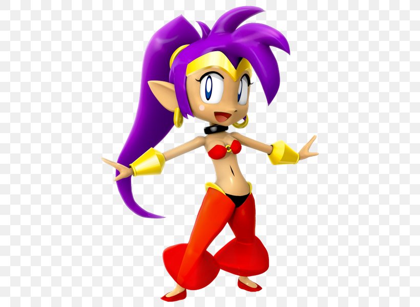 Shantae: Half-Genie Hero Shantae And The Pirate's Curse Wii U Video Game Art, PNG, 600x600px, 3d Computer Graphics, Shantae Halfgenie Hero, Action Figure, Animal Figure, Art Download Free
