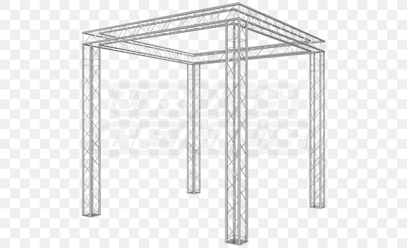 Truss Structure Scaffolding Trade Show Display Exhibition, PNG, 500x500px, Truss, Black And White, Evenement, Exhibit, Exhibition Download Free