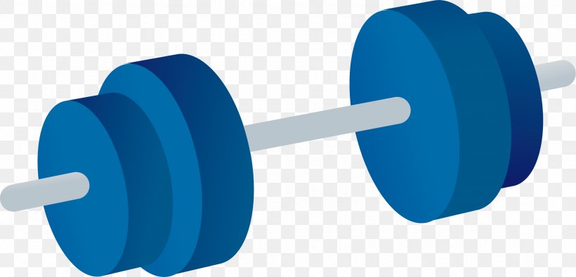 Barbell Physical Exercise, PNG, 2366x1137px, Barbell, Blue, Designer, Exercise Equipment, Physical Exercise Download Free