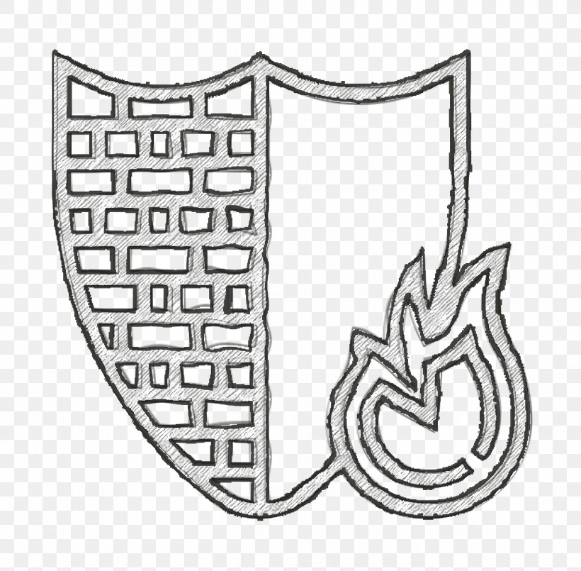 Cyber Robbery Icon Firewall Icon Shield Icon, PNG, 1250x1228px, Firewall Icon, Black, Black And White, Color, Coloring Book Download Free