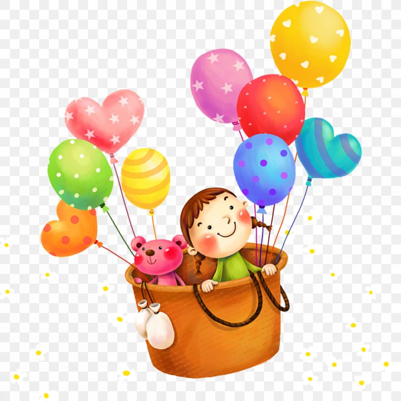 Download Computer File, PNG, 1000x1000px, Children S Day, Balloon, Cartoon, Child, Clip Art Download Free
