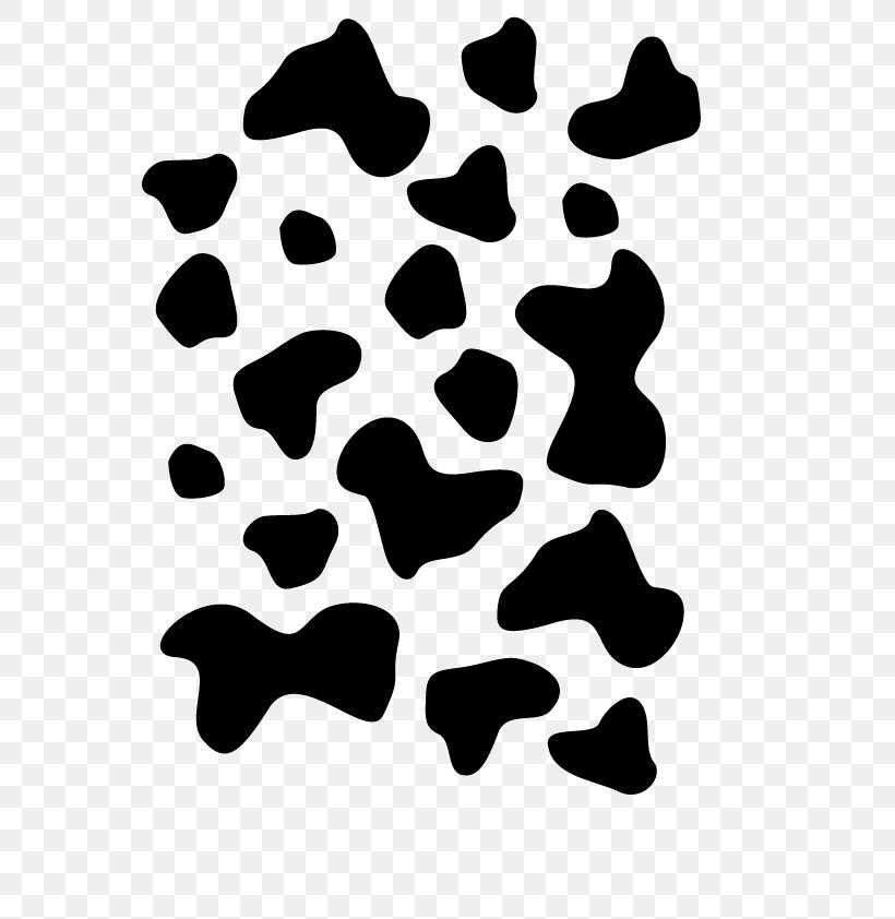 Paper Sticker Cow Adhesive Clip Art, PNG, 595x842px, Paper, Adhesive, Black, Black And White, Color Download Free