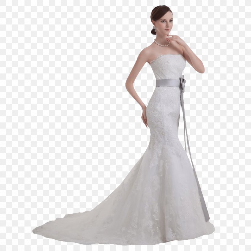 Wedding Dress Formal Wear Ball Gown, PNG, 1000x1000px, Watercolor, Cartoon, Flower, Frame, Heart Download Free