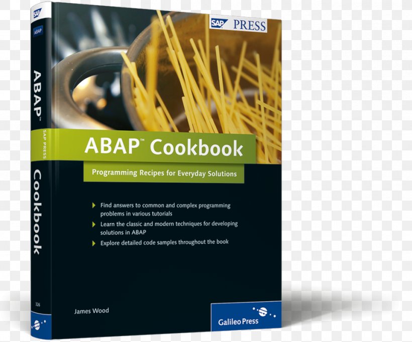 ABAP Cookbook: Programming Recipes For Everyday Solutions SAP SE Programming Language SAP ERP, PNG, 961x800px, Abap, Advertising, Book, Brand, Computer Programming Download Free