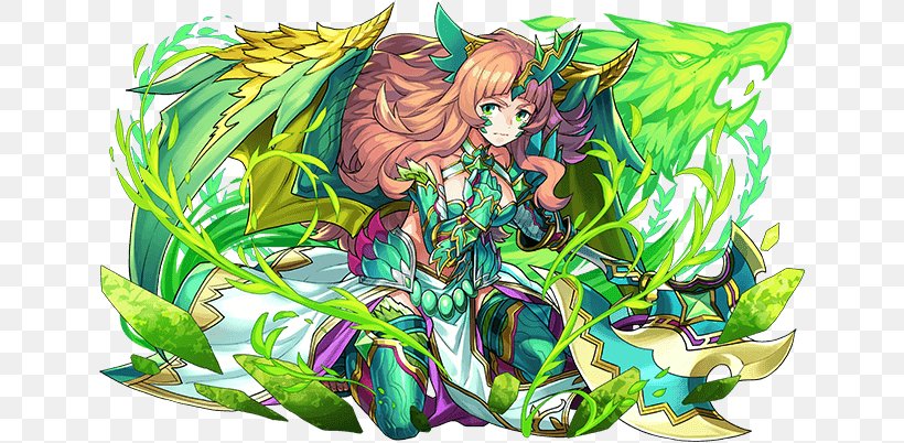 Puzzle & Dragons GungHo Online Bahamut Vermilion Bird, PNG, 640x402px, Watercolor, Cartoon, Flower, Frame, Heart Download Free