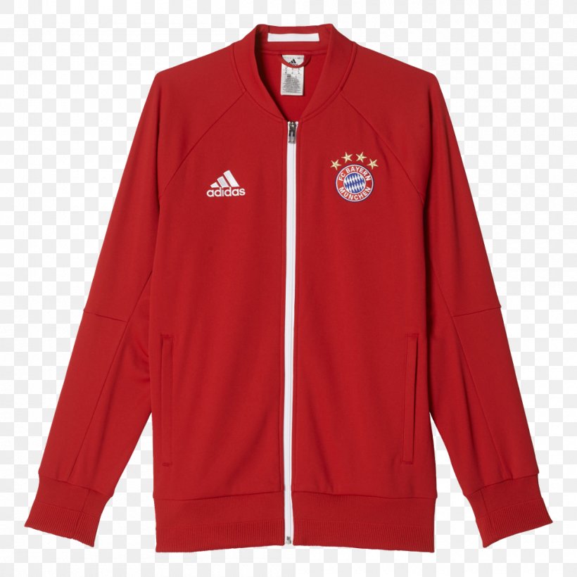 Tracksuit FC Bayern Munich Jersey Jacket Adidas, PNG, 1000x1000px, Tracksuit, Adidas, Clothing, Fc Bayern Munich, Hood Download Free