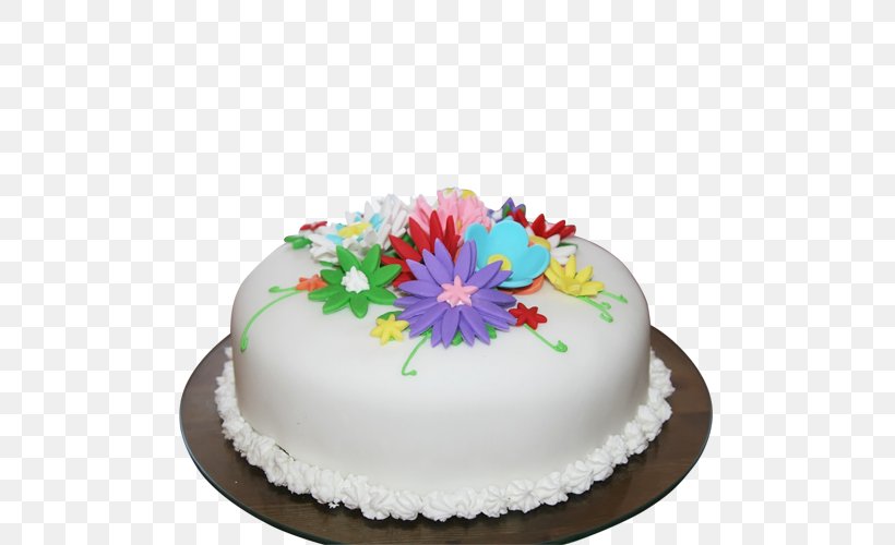 Birthday Cake Frosting & Icing Cake Decorating Fondant Icing, PNG, 500x500px, Birthday Cake, Bakery, Baking, Birthday, Biscuits Download Free