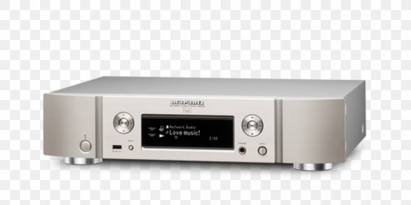 Digital Audio Marantz NA6005 Network Audio Player High Fidelity, PNG, 1000x500px, Digital Audio, Audio, Audio Equipment, Audio Receiver, Digitaltoanalog Converter Download Free