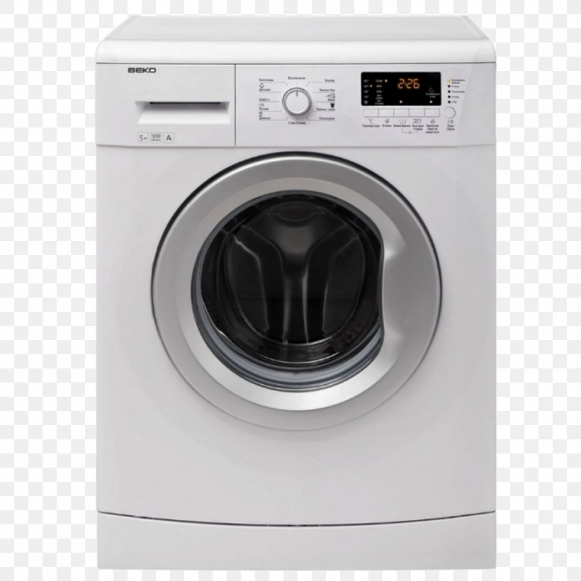 Washing Machines Home Appliance Laundry Dishwasher, PNG, 1000x1000px, Washing Machines, Beko, Clothes Dryer, Dishwasher, Energy Star Download Free