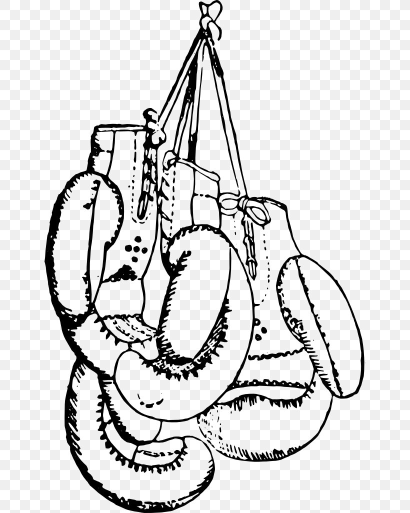 Boxing Glove Drawing Hand Wrap Clip Art, PNG, 642x1026px, Boxing, Art, Baseball Glove, Black And White, Boxing Glove Download Free