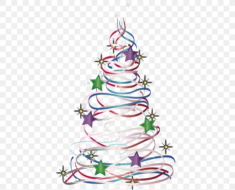 Christmas Tree Euclidean Vector Clip Art, PNG, 429x662px, Christmas Tree, Branch, Christmas, Christmas Decoration, Christmas Ornament Download Free