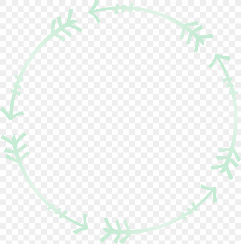 Circle, PNG, 2954x3000px, Boho Arrow Frame, Circle, Paint, Watercolor, Wet Ink Download Free