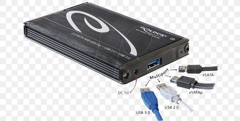 Computer Cases & Housings Hard Drives Serial ATA ESATAp USB 3.0, PNG, 671x416px, Computer Cases Housings, Ac Adapter, Adapter, Cable, Computer Component Download Free