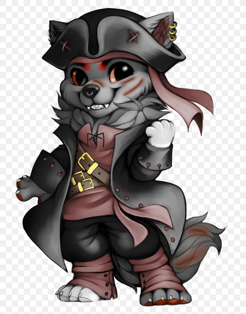 Gray Wolf Piracy Costume Furry Fandom, PNG, 764x1045px, Gray Wolf, Art, Artist, Bear, Carnivoran Download Free