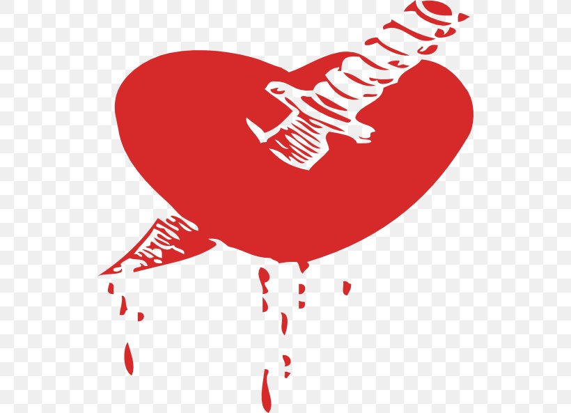 Heart T-shirt Knife Clip Art, PNG, 540x593px, Watercolor, Cartoon, Flower, Frame, Heart Download Free