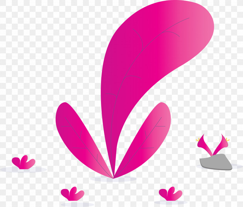 Pink Heart Petal Magenta Leaf, PNG, 3000x2560px, Pink, Heart, Leaf, Logo, Love Download Free