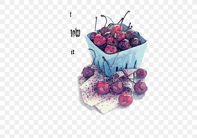 Drawing Cherry Illustration, PNG, 1020x716px, Drawing, Berry, Cherry, Cherry Blossom, Food Download Free