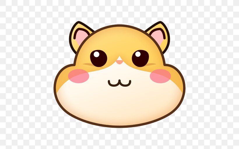 Hamster Emoji Sticker Emoticon Clip Art, PNG, 512x512px, Hamster, Animal, Carnivoran, Cat, Cat Like Mammal Download Free