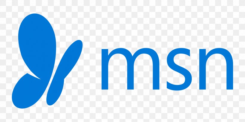 Logo MSN Music Symbol MSN Mobile, PNG, 1800x900px, Logo, Azure, Blue, Brand, Company Download Free