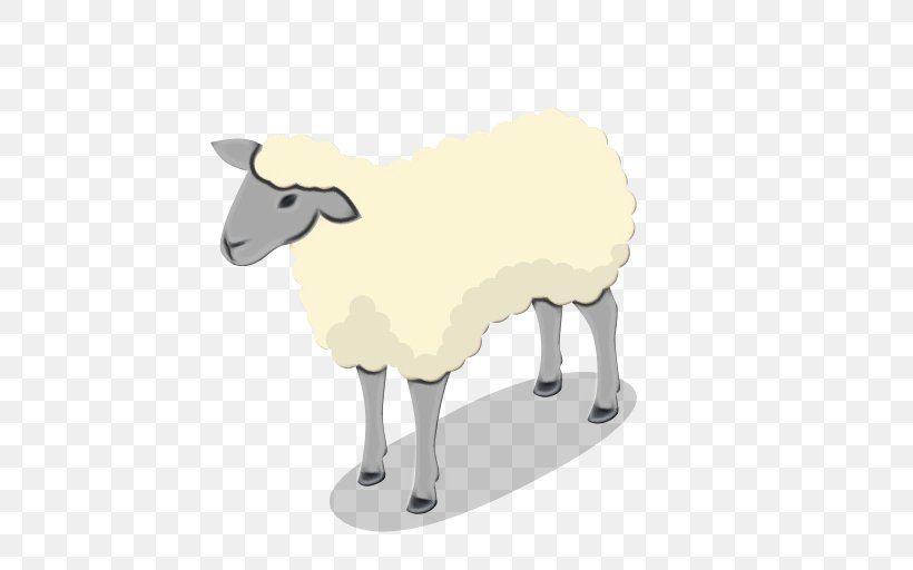 Sheep Cattle Goat Product Design Cartoon, PNG, 512x512px, Sheep, Action Toy Figures, Animal, Animal Figure, Art Download Free