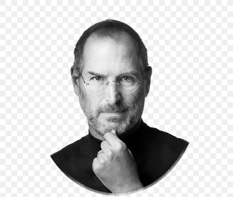 Steve Jobs Apple Co-Founder Reality Distortion Field, PNG, 576x694px, Steve Jobs, Apple, Beard, Black And White, Chin Download Free