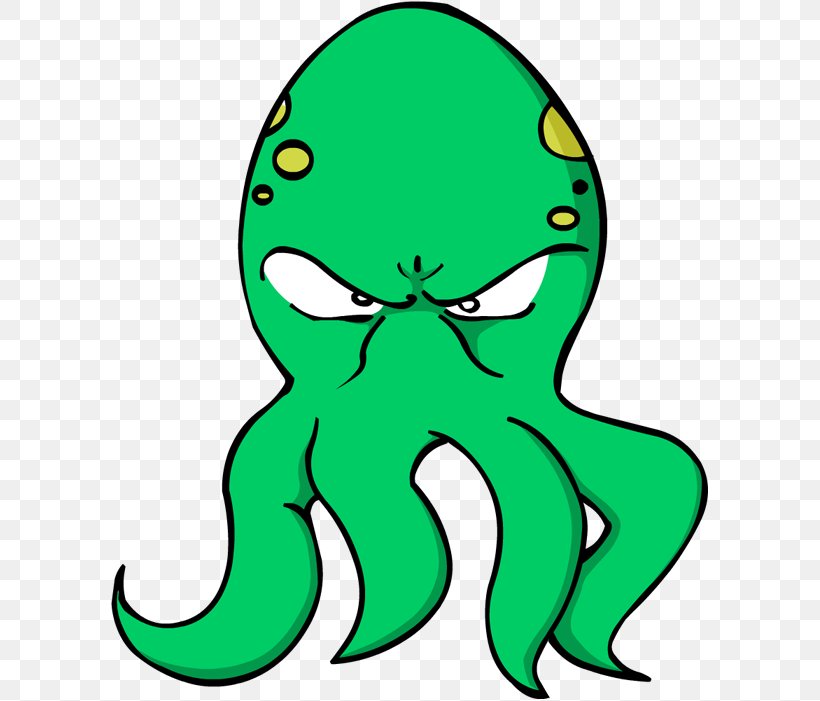 Octopus Character Cartoon Clip Art, PNG, 600x701px, Octopus, Area, Artwork, Cartoon, Character Download Free