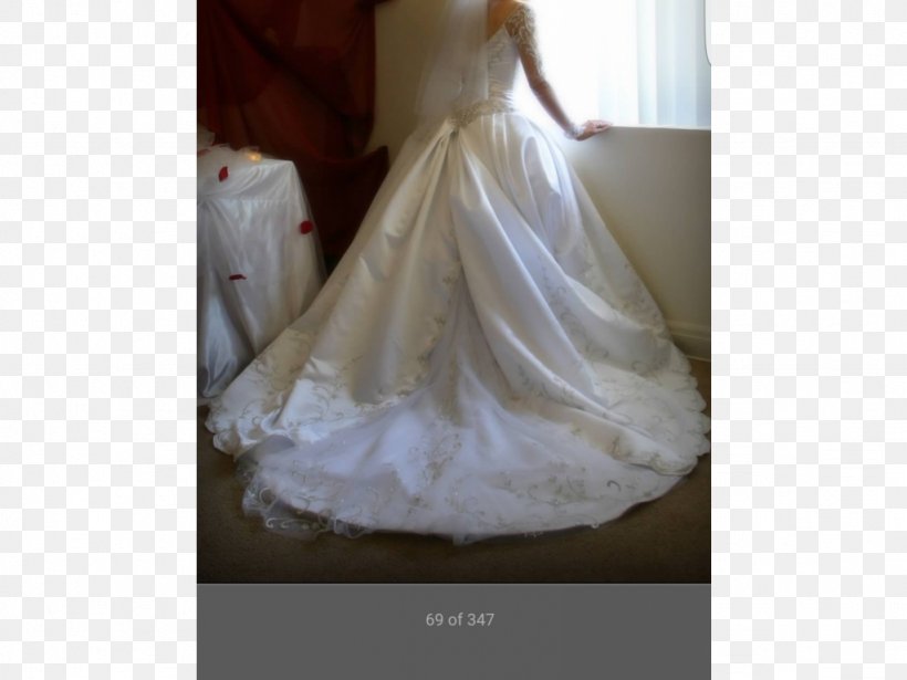 Wedding Dress Shoulder Satin Gown, PNG, 1024x768px, Watercolor, Cartoon, Flower, Frame, Heart Download Free