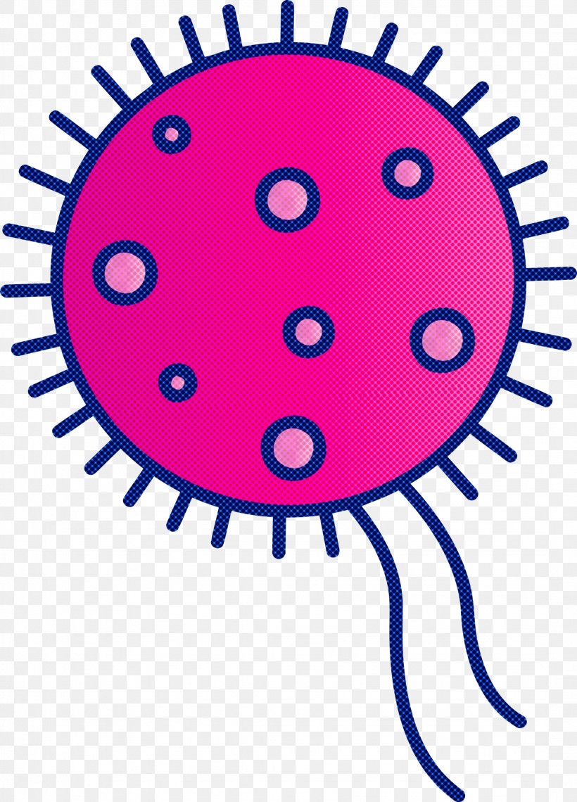 Bacteria Germs Virus, PNG, 2156x2999px, Bacteria, Circle, Germs, Magenta, Pink Download Free