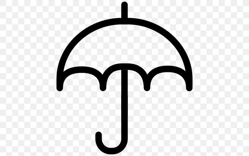 Umbrella Symbol, PNG, 512x512px, Umbrella, Black, Black And White, Body Jewelry, Icon Design Download Free