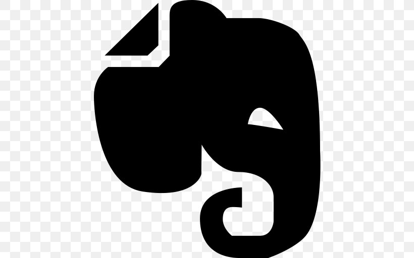Elephant Silhouette, PNG, 512x512px, Elephantidae, Black And White, Blog, Logo, Monochrome Download Free
