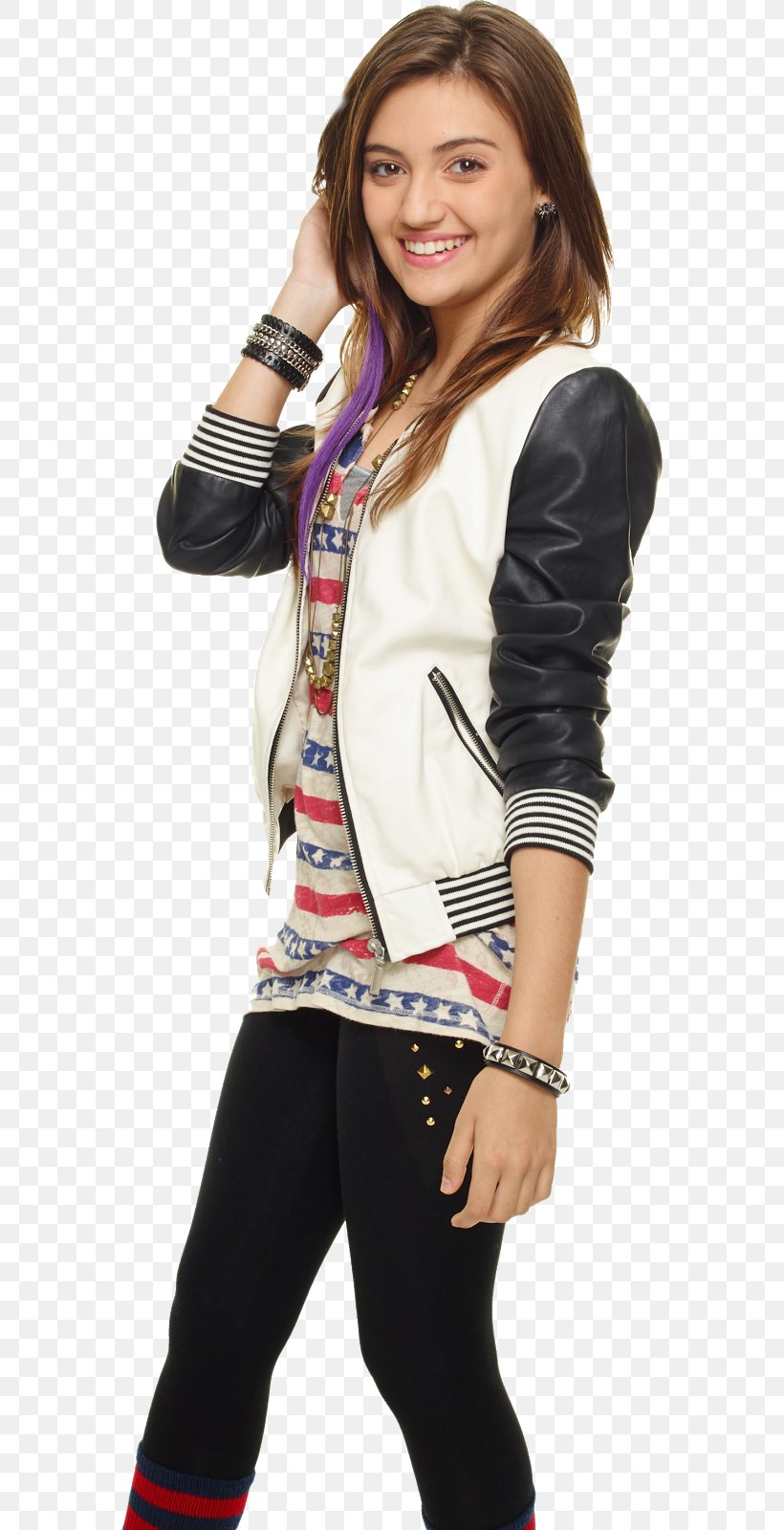 Daniela Nieves Every Witch Way Andi Cruz Leather Jacket, PNG, 566x1600px, Watercolor, Cartoon, Flower, Frame, Heart Download Free