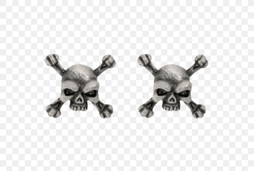 Earring Skull And Crossbones Necklace Jewellery, PNG, 555x555px, Earring, Alchemy Gothic, Body Jewellery, Body Jewelry, Bone Download Free