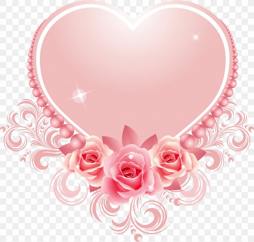 Heart Clip Art, PNG, 5200x4957px, Heart, Flower, Garden Roses, Love, Petal Download Free