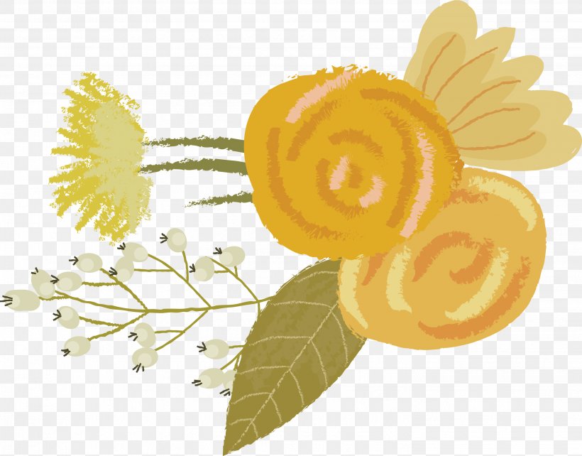 Illustration Pollen Sunflower Orange S.A., PNG, 2889x2264px, Pollen, Flower, Flowering Plant, Food, Fruit Download Free
