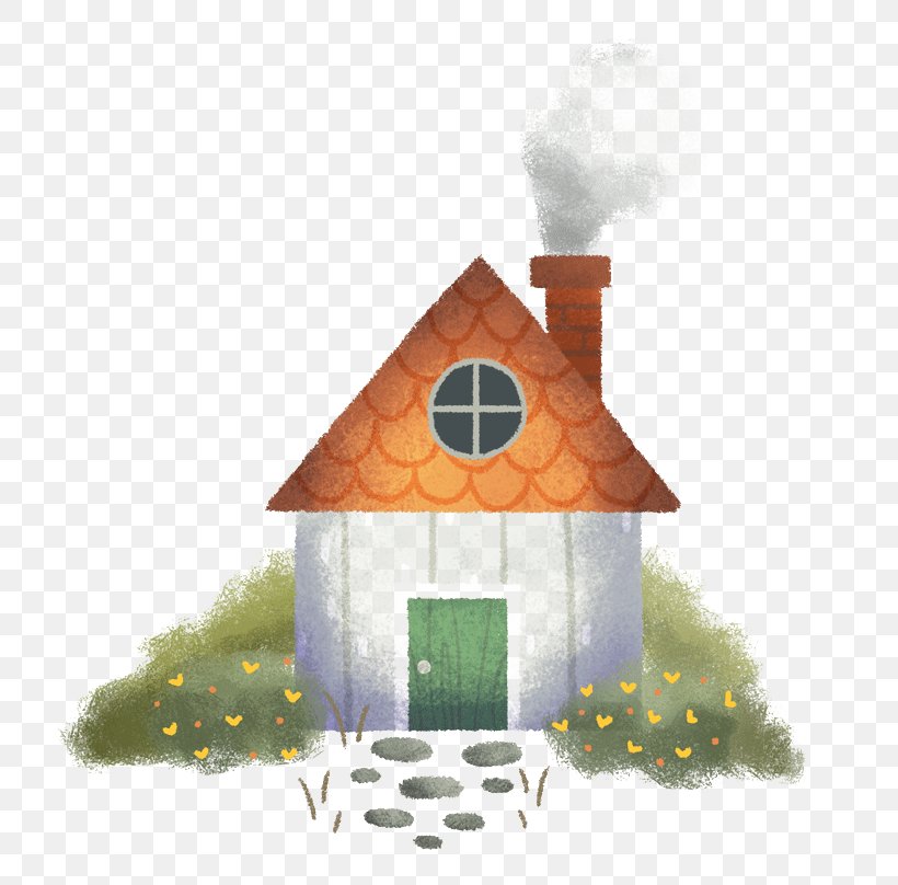 Chimney House, PNG, 800x808px, Watercolor, Cartoon, Flower, Frame, Heart Download Free