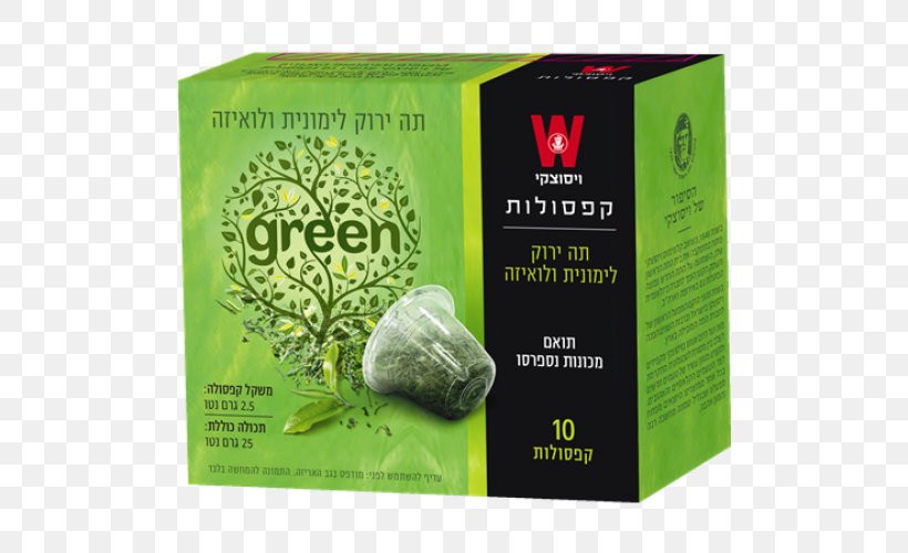 Green Tea Wissotzky Tea Espresso Aloysia Citrodora, PNG, 500x500px, Tea, Aloysia, Aloysia Citrodora, Cafe, Drink Download Free