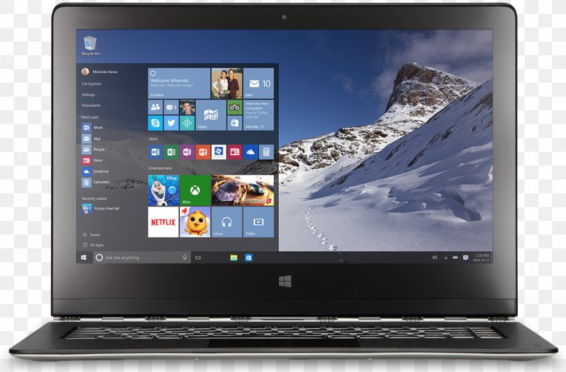 Laptop Windows 10 Computer ClearOne 910-154-055, PNG, 1019x671px, Laptop, Central Processing Unit, Clearone 910154055, Computer, Computer Hardware Download Free
